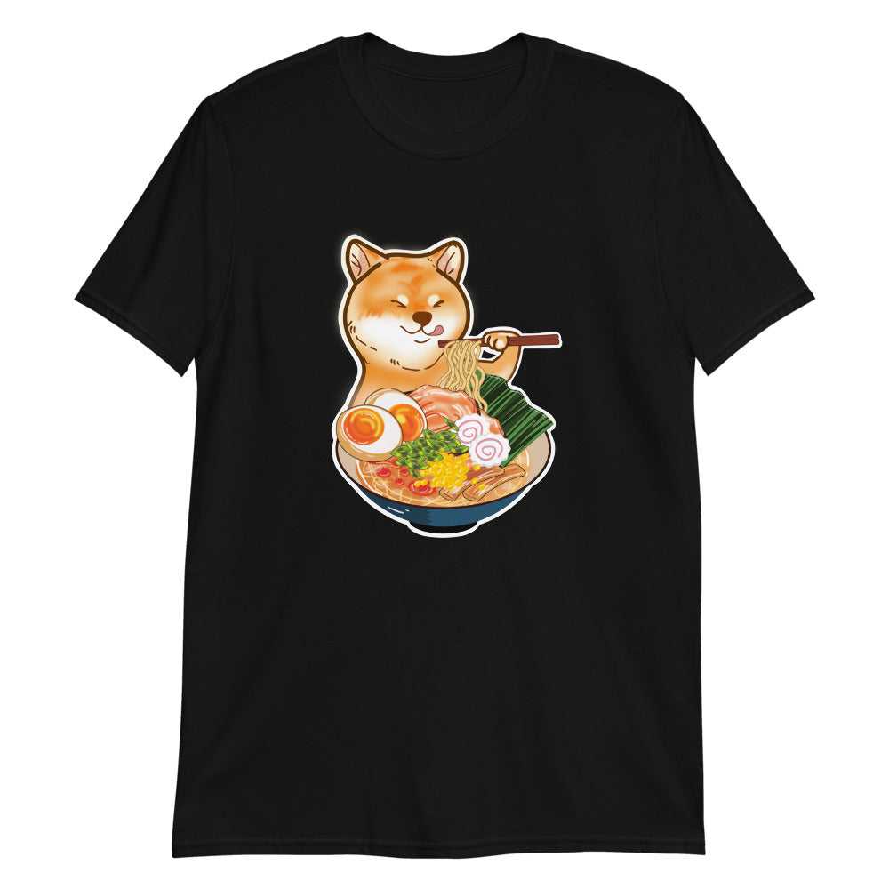 Happy Noodles Shiba Inu T-Shirt