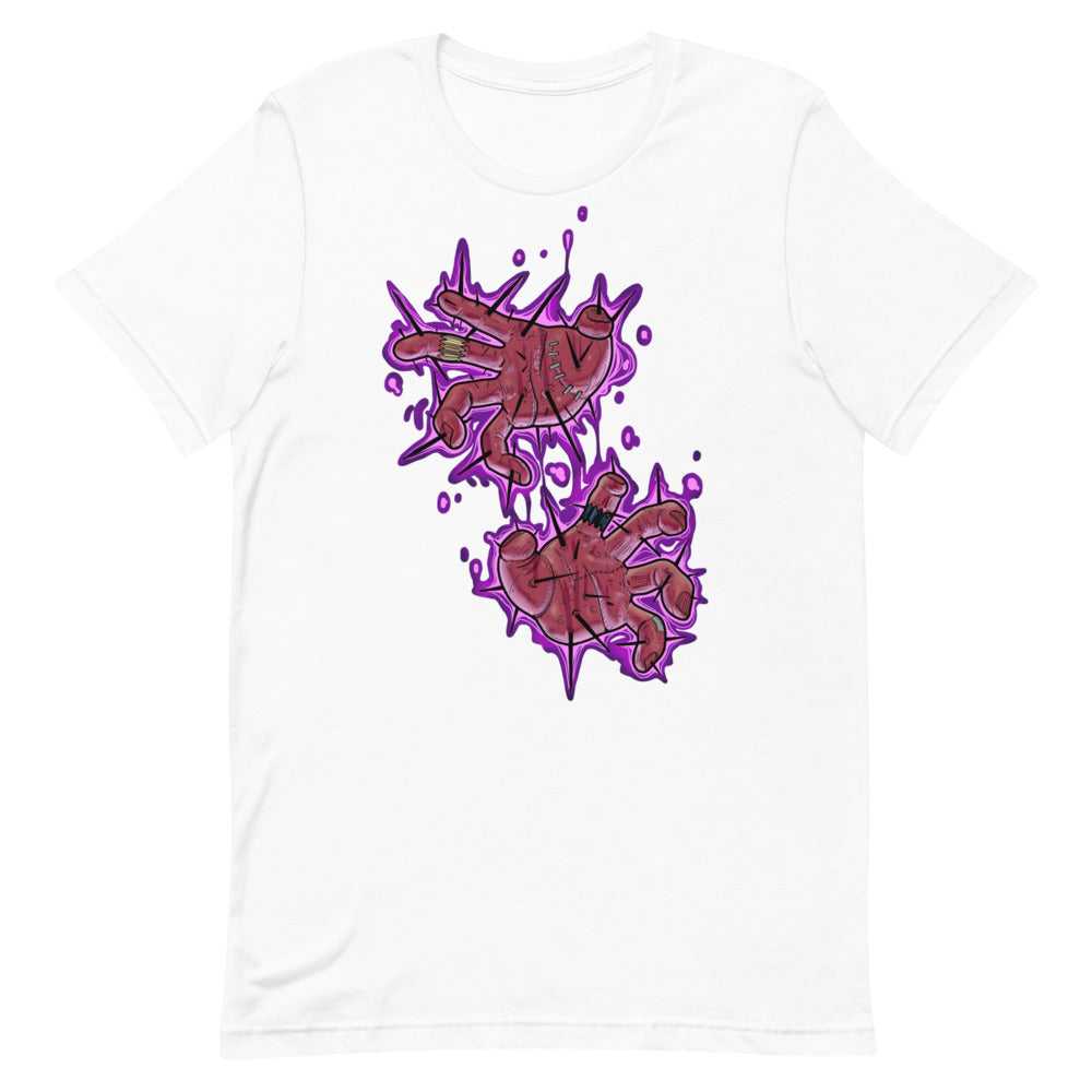 Zombie Hands T-shirt - Purple Miasma