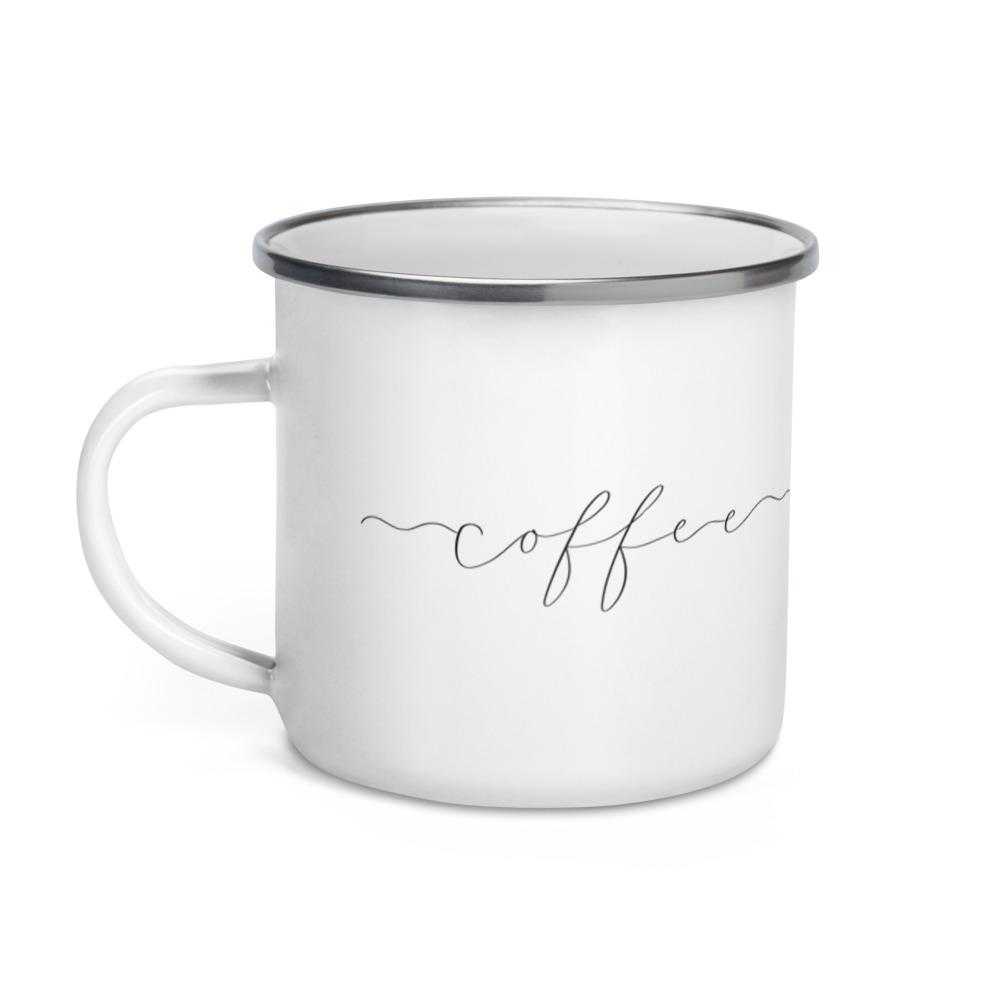 Coffee Enamel Mug