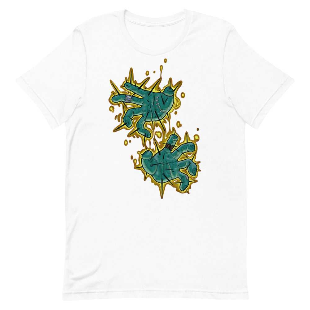 Zombie Hands T-shirt - Bubonic Green