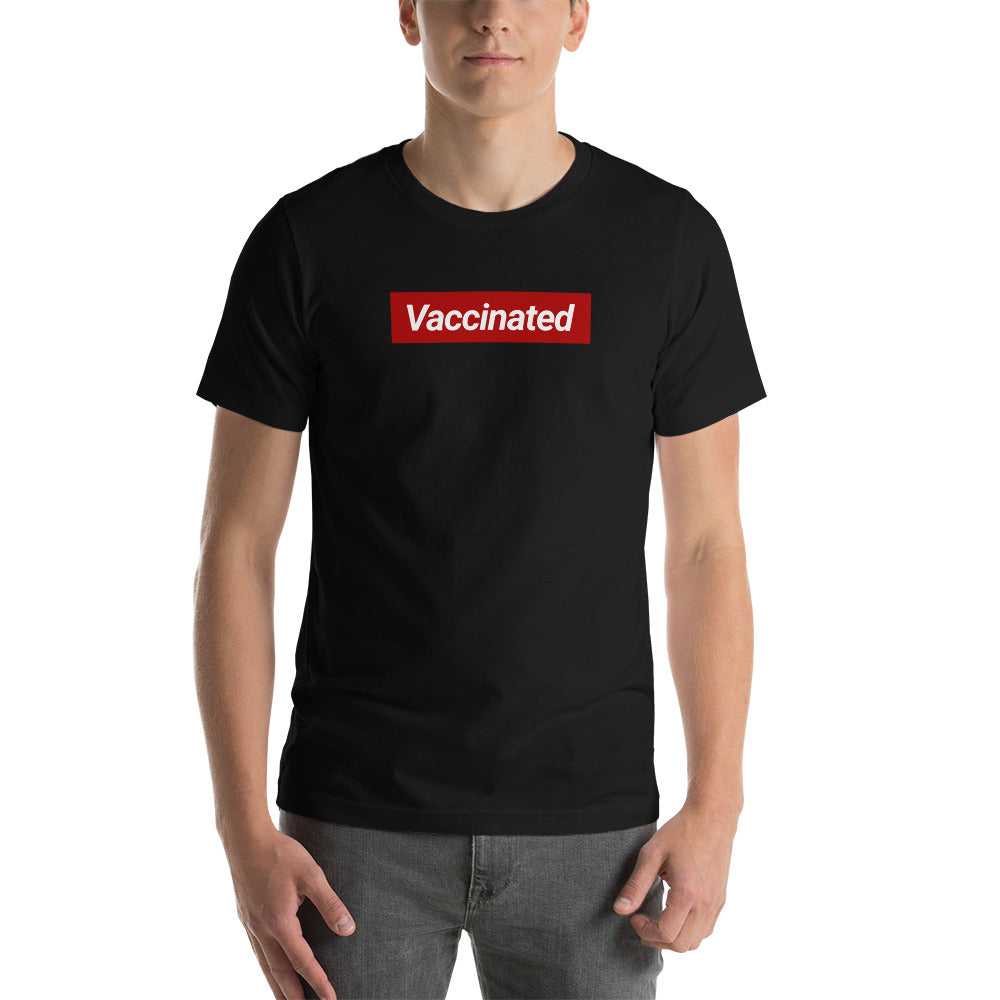 Vaccinated T-Shirt - Black