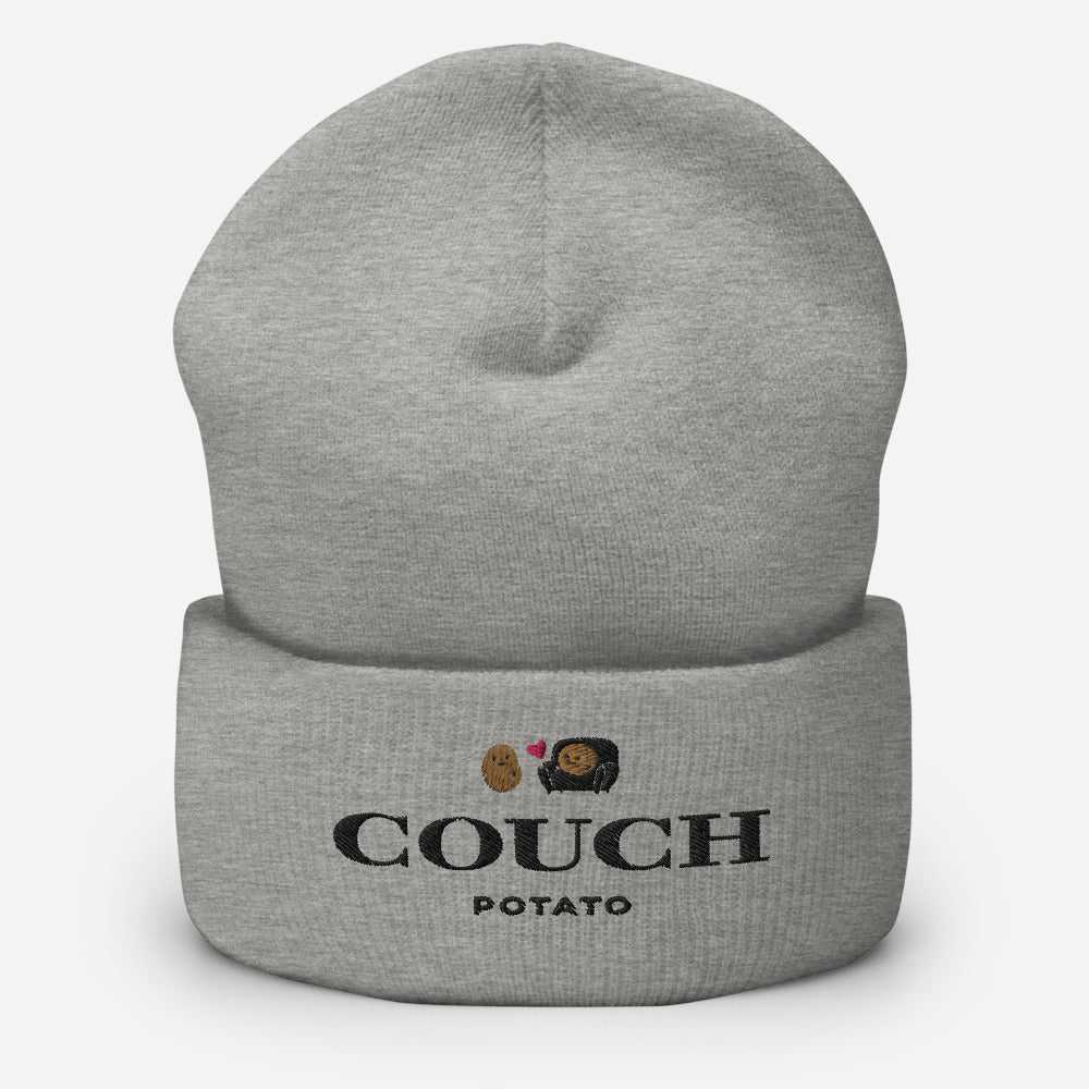 COUCH Embroidered Cuffed Beanie