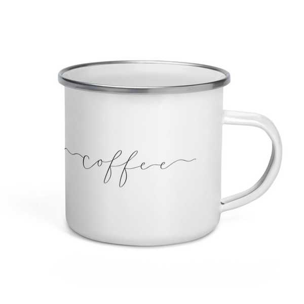 Coffee Enamel Mug