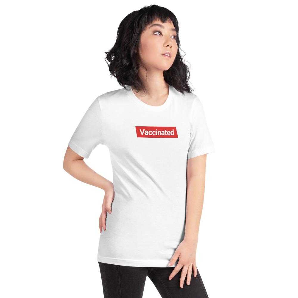 Vaccinated T-Shirt - White