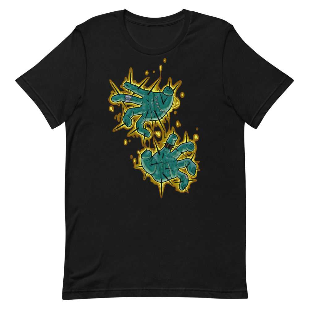 Zombie Hands T-shirt - Bubonic Green