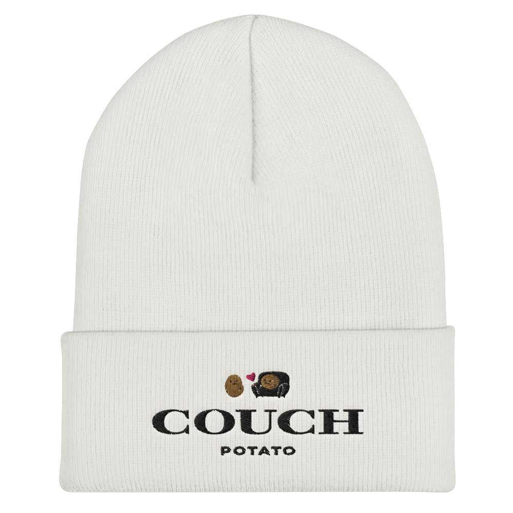 COUCH Embroidered Cuffed Beanie