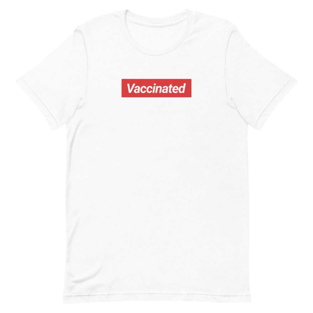 Vaccinated T-Shirt - White