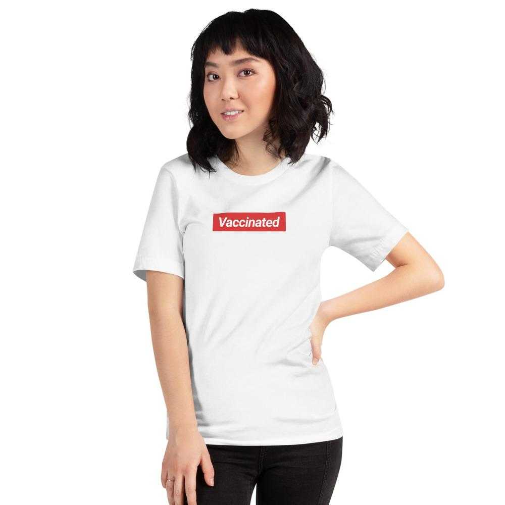 Vaccinated T-Shirt - White